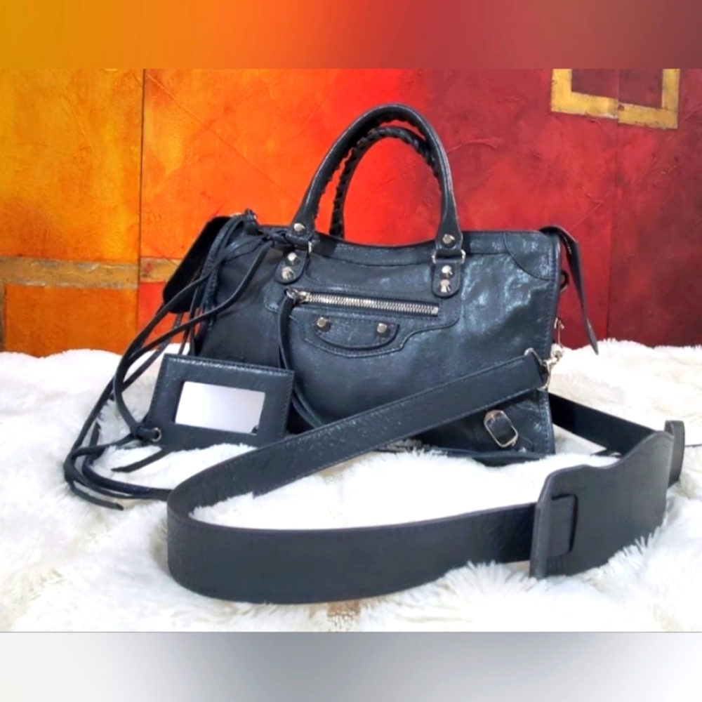 SOLD ......BALENCIAGA City Small Motocross Classic Bag